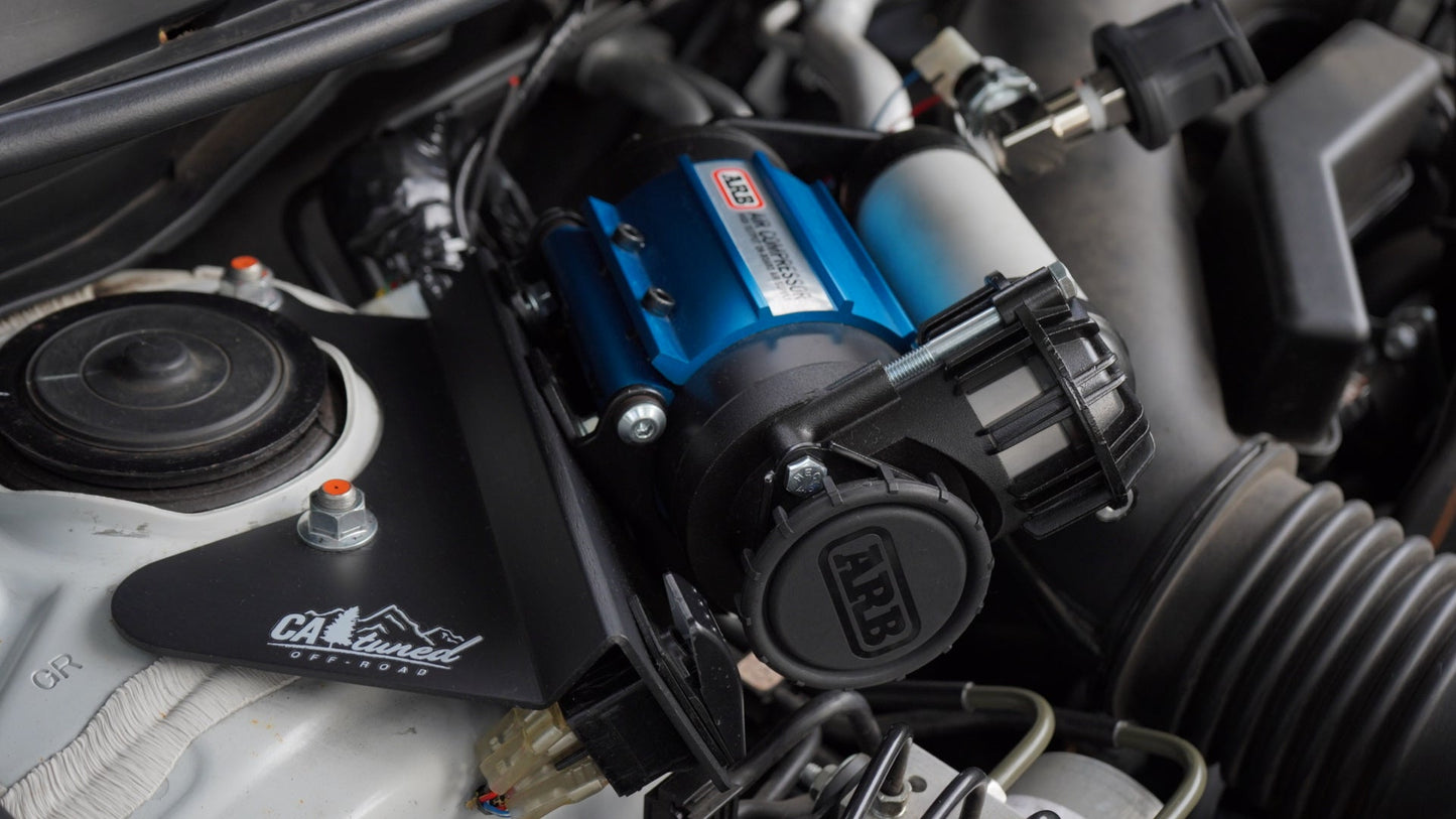 CAtuned Off-Road ARB Compact Air Compressor with Mount and Air Fitting Kit for Subaru Crosstrek