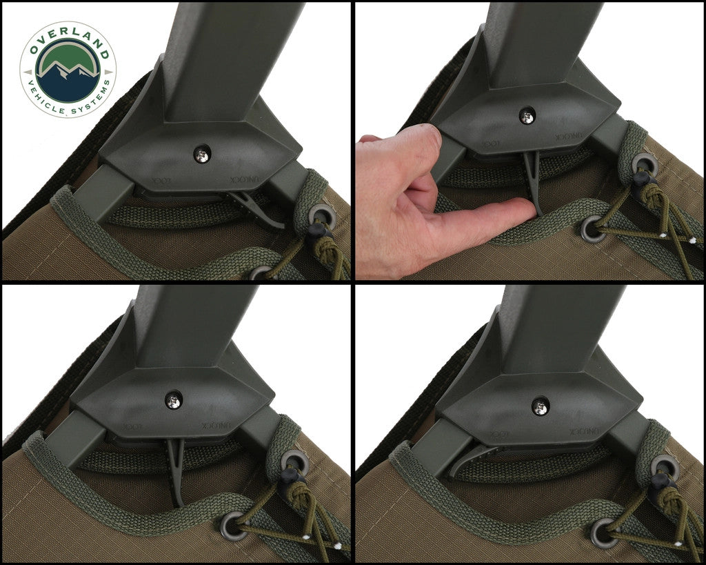 Wild Land Camping Gear - Chair With Storage Bag Universal.