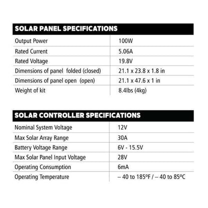 Go Power Duralite 100-Watt Solar Kit