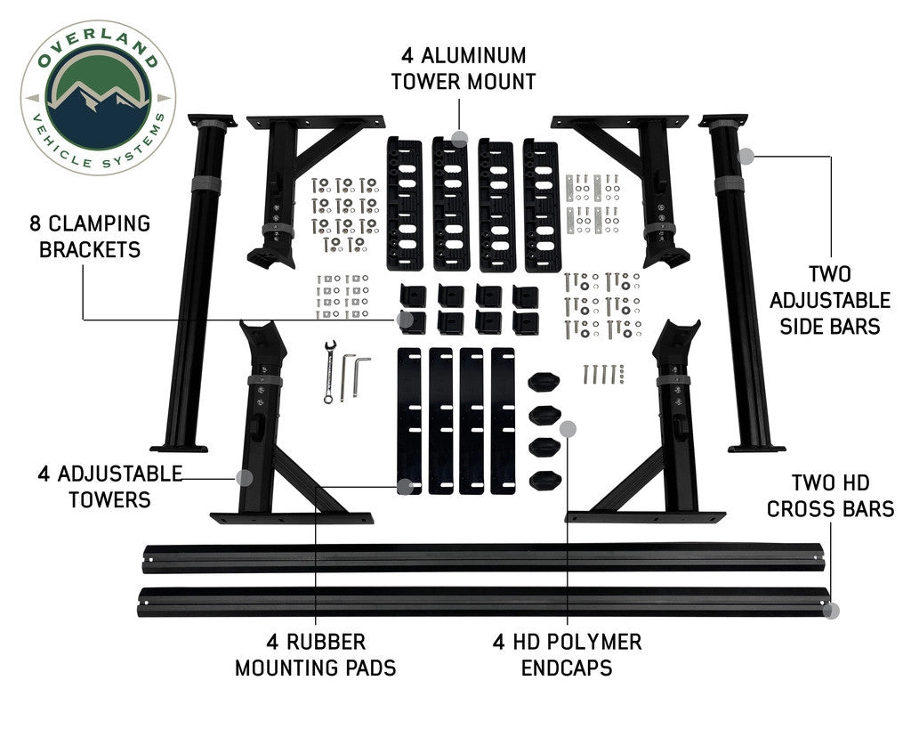 Freedom Rack With Cross Bars and Side Supports.