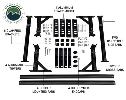 Freedom Rack With Cross Bars and Side Supports