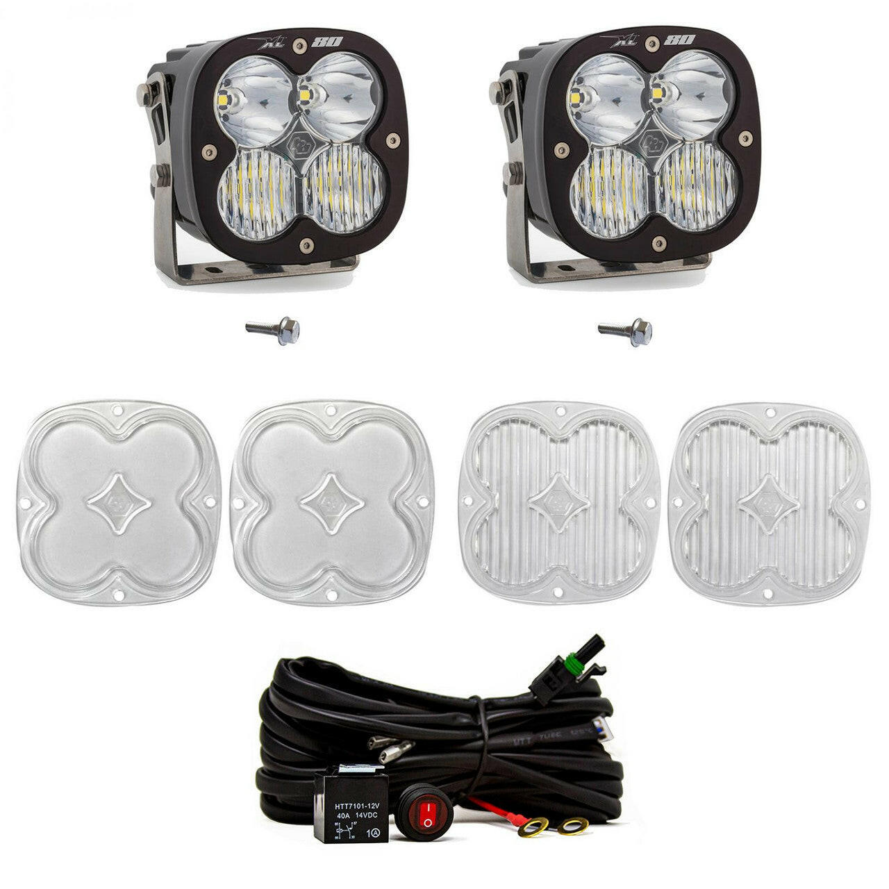 Ford XL80 A-Pillar Light Kit - Ford 2021-23 Bronco.