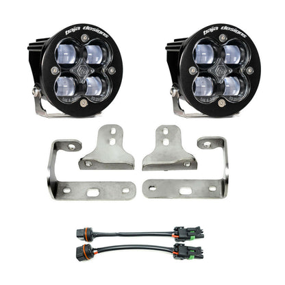 Jeep JL/JT Squadron-R SAE Fog Pocket Light Kit - Jeep 2020-22 Gladiator; 2018-22 Wrangler JL; NOTE: w/ OE Sport Bumper.