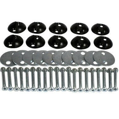 L TRACK ANCHOR KIT 2" ROUND - 10 PACK.