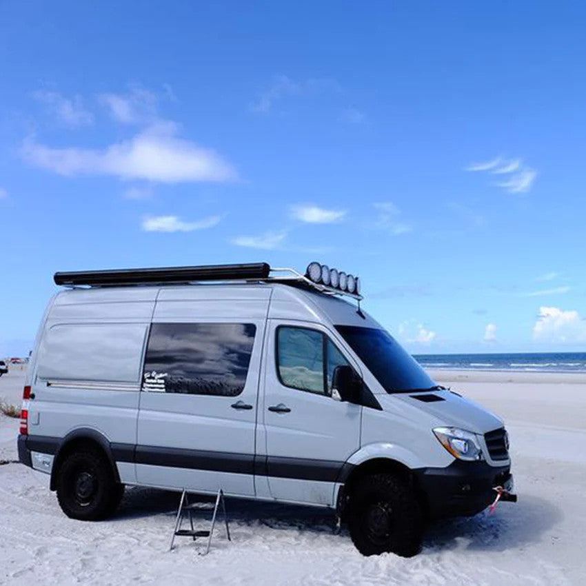 MERCEDES SPRINTER ADJUSTABLE ROOF RACK BY FREEDOMVANGO