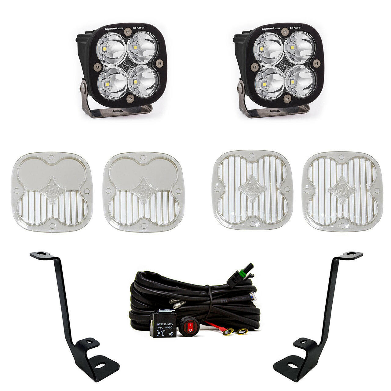 Ford Squadron Sport A-Pillar Light Kit - Ford 2021-22 F-150.