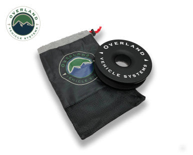 Recovery Ring 6.25" 45,000 lb. Black With Storage Bag Universal.