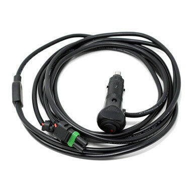 10 ft. Wire Harness w/12v Cigarette Plug-2 light max 85 watts - Universal.