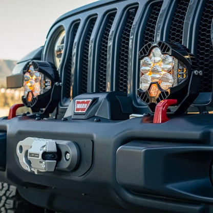 Jeep JL/JT LP6 Pro Bumper Light Kit - Jeep 2020-22 Gladiator; 2018-22 Wrangler JL; NOTE: w/ OE Steel Bumper.