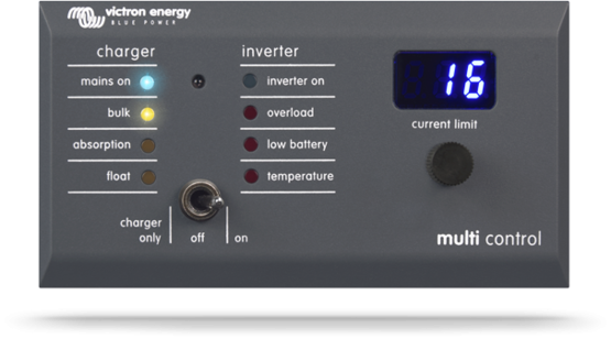 Victron Digital Multi Control 200/200A GX - Plastic Face