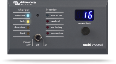 Victron Digital Multi Control 200/200A GX - Plastic Face