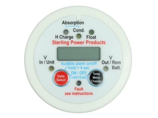 Sterling Power Remote Control For BBW-Series Waterproof DC-DC Chargers