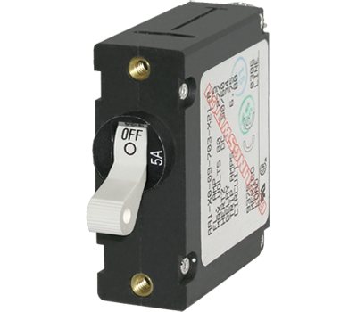 Blue Sea Systems A-Series Single-Pole Toggle Circuit Breakers