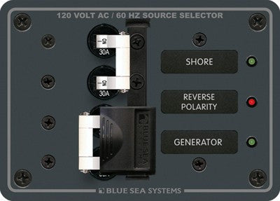 Blue Sea 8032 AC Toggle Source Selector.