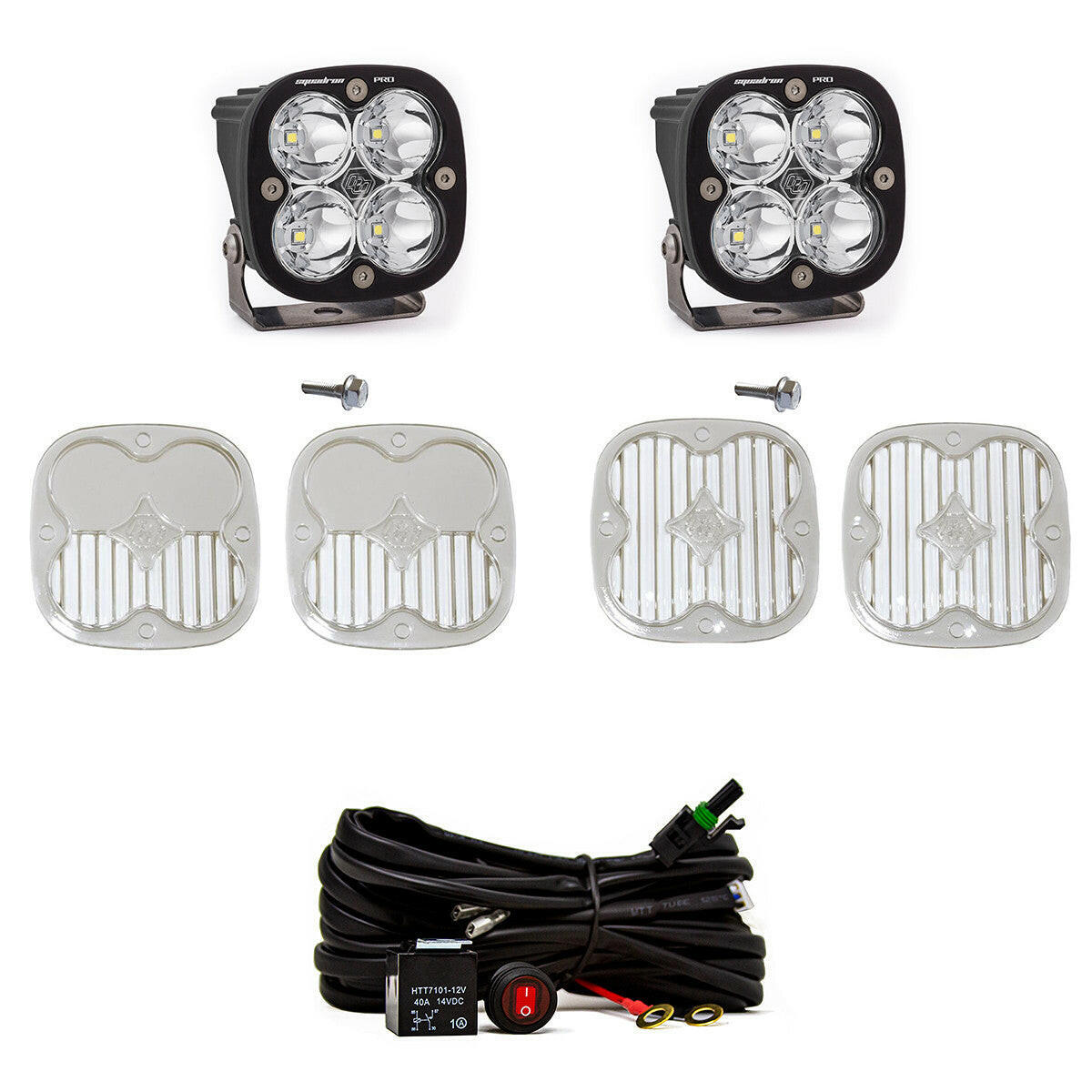 Ford Squadron Pro A-Pillar Light Kit - Ford 2021-23 Bronco.