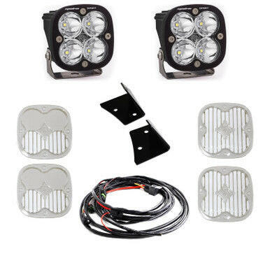 Jeep JK Squadron Sport A-Pillar Light Kit - Jeep 2007-18 Wrangler JK.