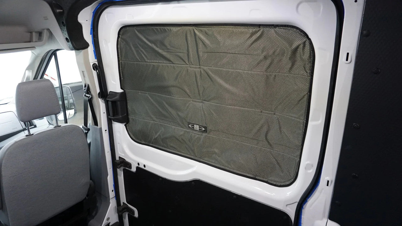 2014 + TRANSIT VAN FABRIC ALL MAGNETIC SLIDING DOOR WINDOW SHADE