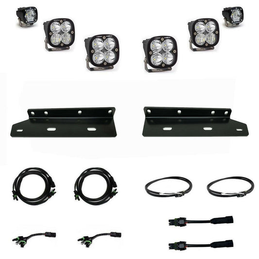 Ford Squadron Unlimited/S1 Fog Pocket Light Kit - Ford 2021-22 F-150; NOTE: Raptor.