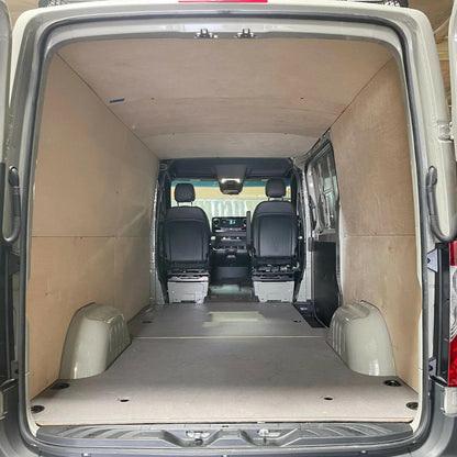 07+ SPRINTER VAN CEILING LINER KIT, 144 LOW ROOF, PLYWOOD.