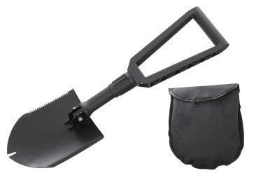 Multi Functional Military Style Utility Shovel with Nylon Carrying Case.