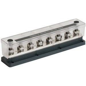 BEP Marinco Pro Installer 650 Amp, 8-Stud Heavy Duty Bus Bar.