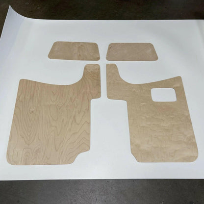 2007-2018 / SPRINTER VAN REAR DOOR PANEL KIT 2PC PLYWOOD.