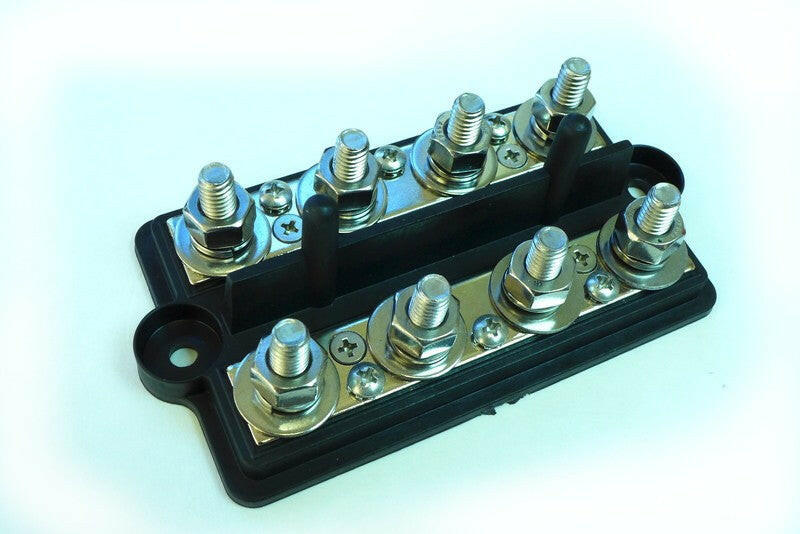 Bus Bar Dual 4-Stud 250 Amp.