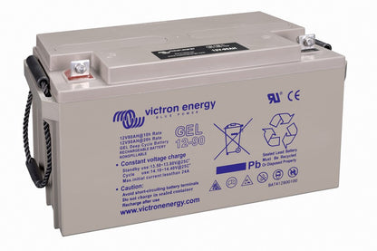 Victron 12 Volt AGM Super Cycle Batteries With Threaded Insert Terminals.