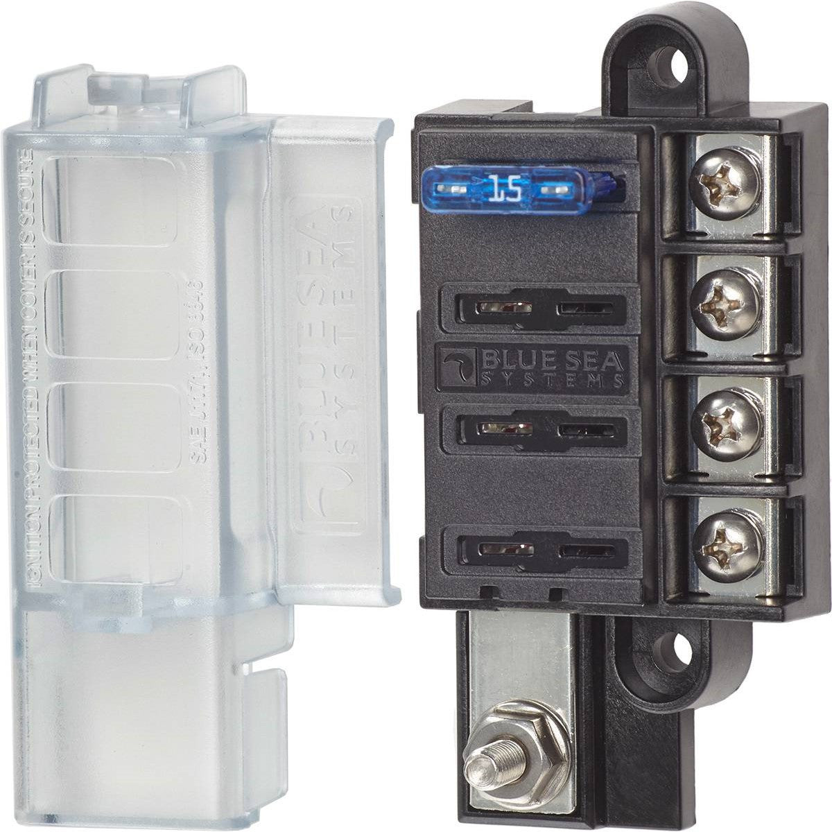 ST Blade Compact Fuse Block - 4 Circuits.