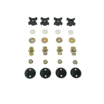 SINGLE BOARD RACK ANCHOR HARDWARE KIT.