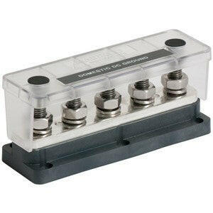 BEP Marinco Pro Installer 650 Amp 5-Stud Heavy Duty Bus Bar.