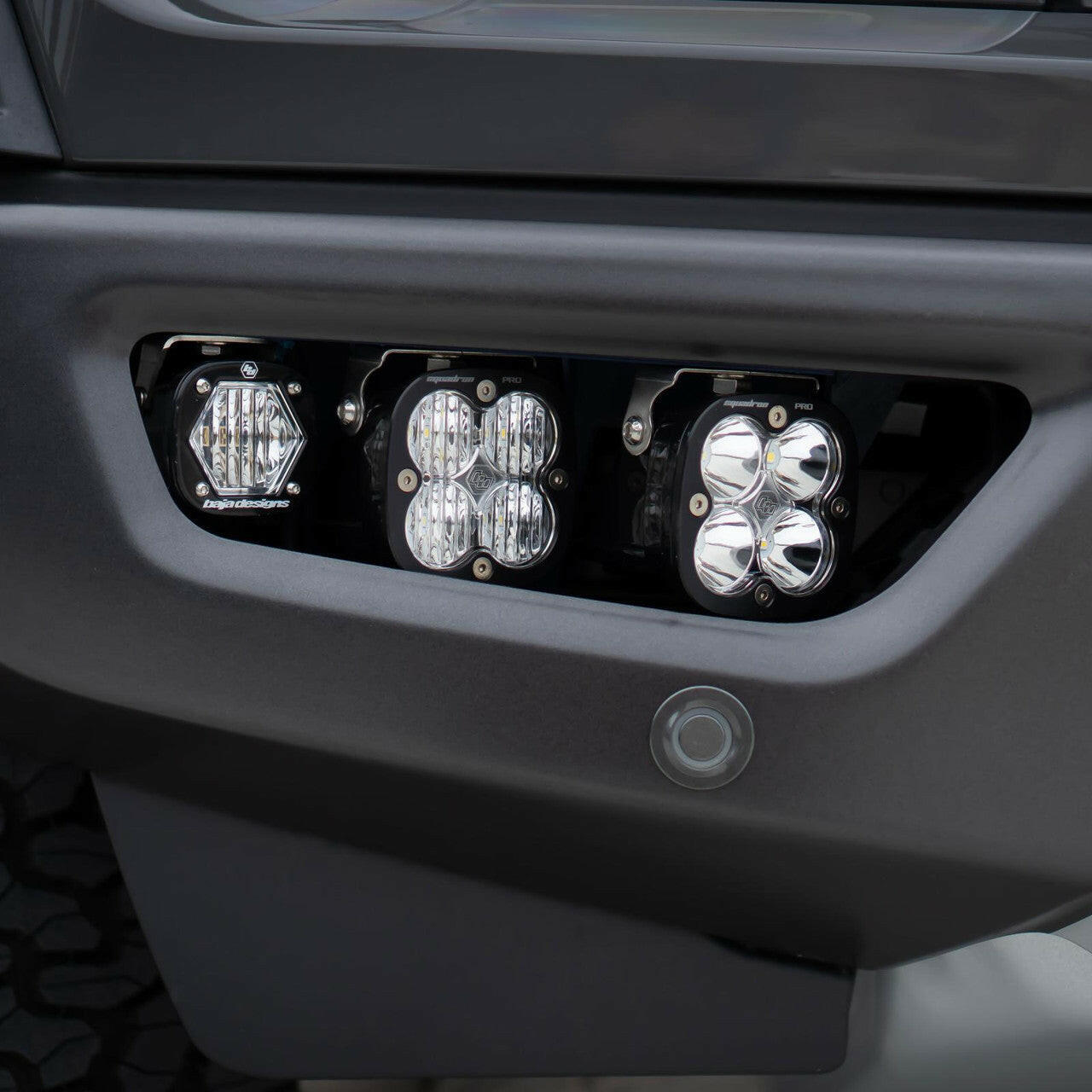 Ford Squadron Unlimited/S1 Fog Pocket Light Kit - Ford 2021-22 F-150; NOTE: Raptor.