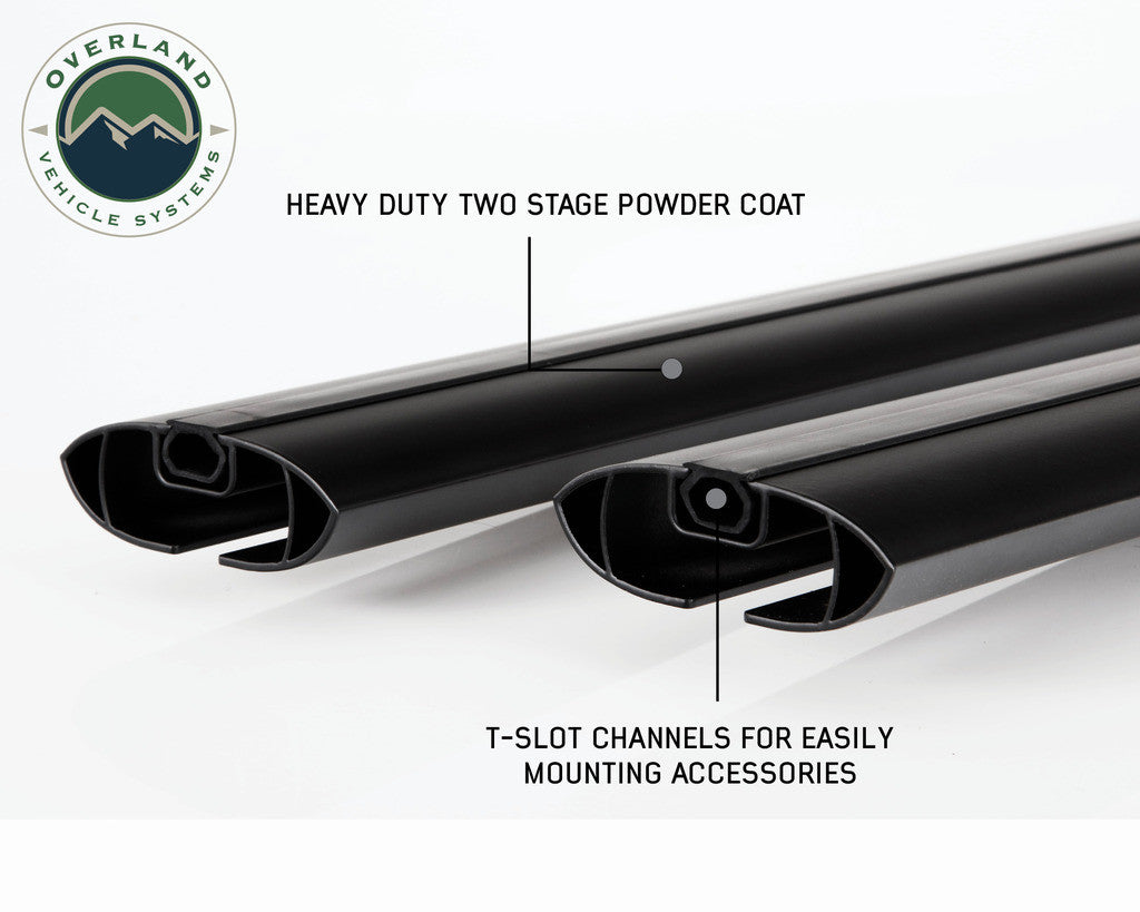 Freedom Cross Bars System for OVS Factory Side Rail Mount.