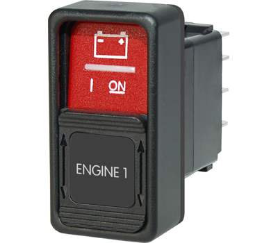 Blue Sea 7713 Heavy Duty Remote Battery Switch.