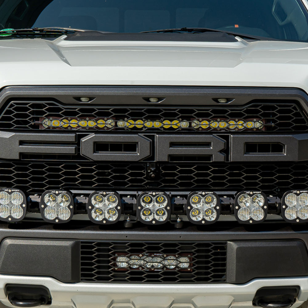 Ford S8 30 Inch Grille Upper Light Bar Kit - Ford 2017-20 F-150; NOTE: Raptor