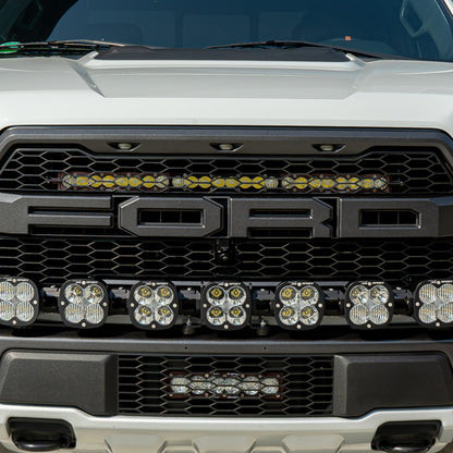 Ford S8 30 Inch Grille Upper Light Bar Kit - Ford 2017-20 F-150; NOTE: Raptor