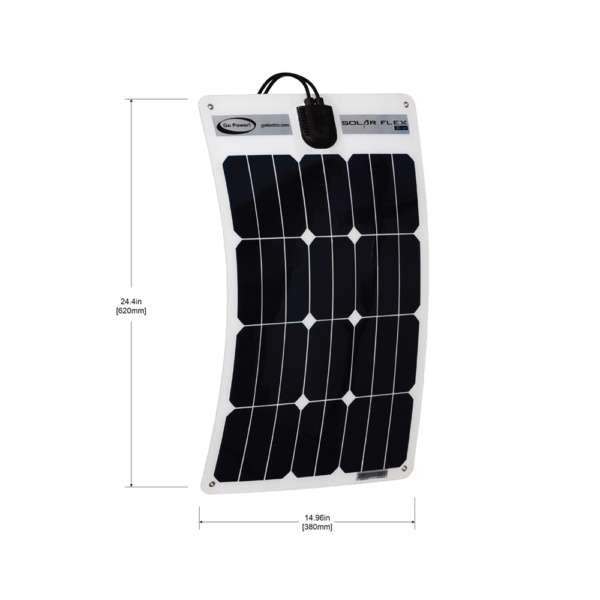 Go Power 35-Watt Flexible Solar Kit