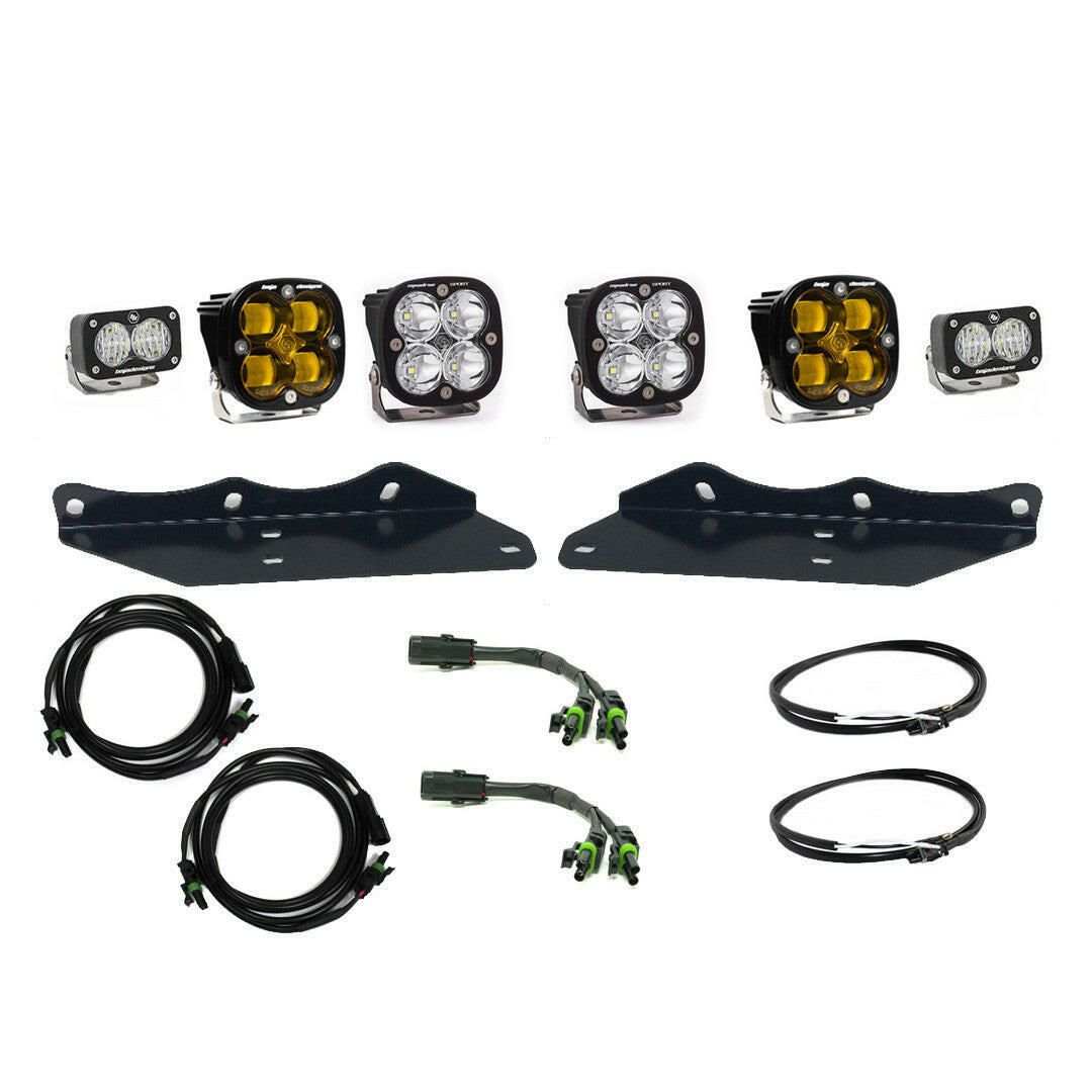 Ford Squadron/S2 SAE Fog Pocket Light Kit - Ford 2017-20 F-150; NOTE: Raptor.