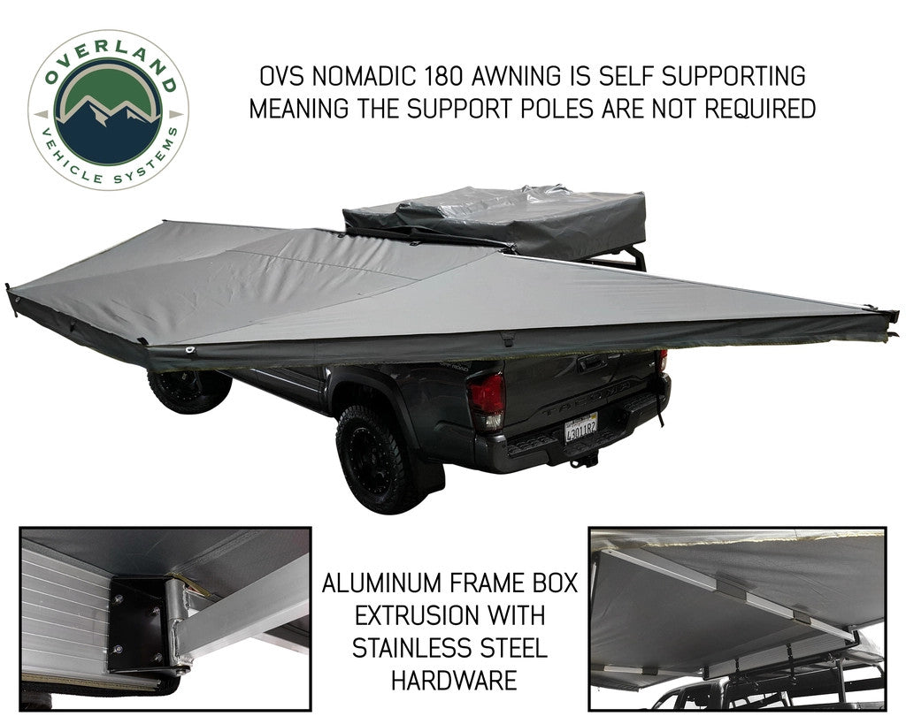 Nomadic Awning 180 With Zip In Wall