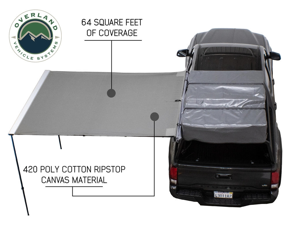 Nomadic Awning 2.5 - 8.0' With Black Cover Universal