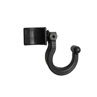 HEAVY DUTY PLASTIC L-TRACK HOOK - 5 PACK.