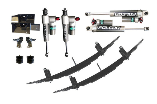 VAN COMPASS Stage 4.3 - Suspension Package with FALCON 3.3 Adjustable Shocks (SPRINTER 4WD 2007-Current 2500).