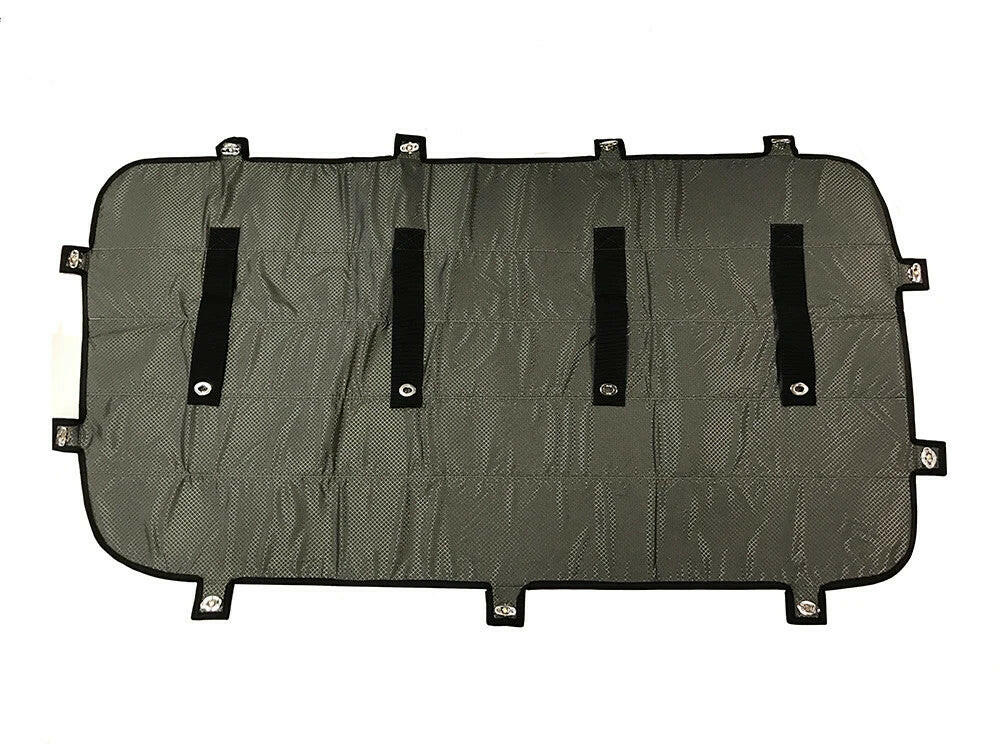 2007+ SPRINTER VAN FABRIC - DS FRONT GALLEY WINDOW COVER, INSET (ACROSS FROM SLIDER).