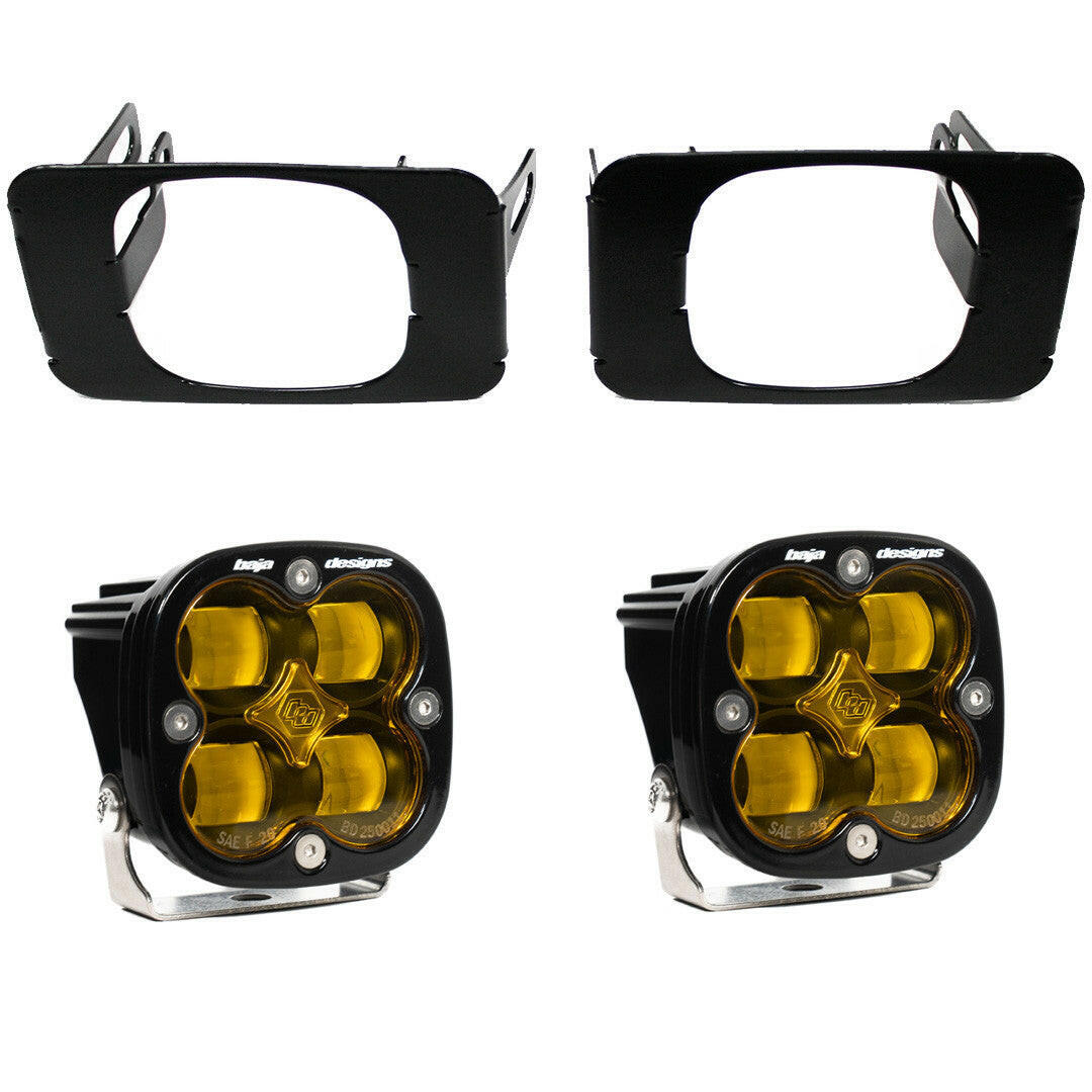 Ford Squadron SAE Fog Pocket Light Kit - Ford 2015-20 F-150; 2017-22 F-250/350 Super Duty.