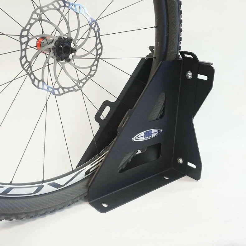 L-TRACK, BICYCLE WHEEL CHOCK.