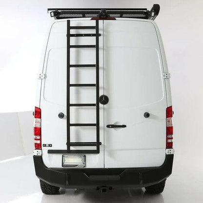 07+ SPRINTER VAN HD REAR DOOR LADDER - HIGH ROOF.