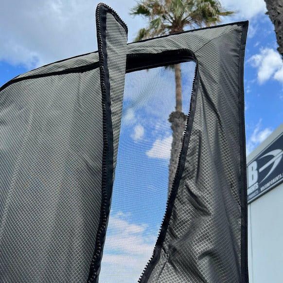 2019+ SPRINTER VAN FABRIC - FRONT WINDOW BUG SCREEN KIT.