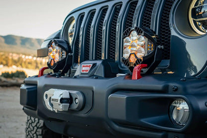 Jeep JL/JT LP4 Pro Bumper Light Kit - Jeep 2020-22 Gladiator; 2018-22 Wrangler JL; NOTE: w/ OE Steel Bumper.