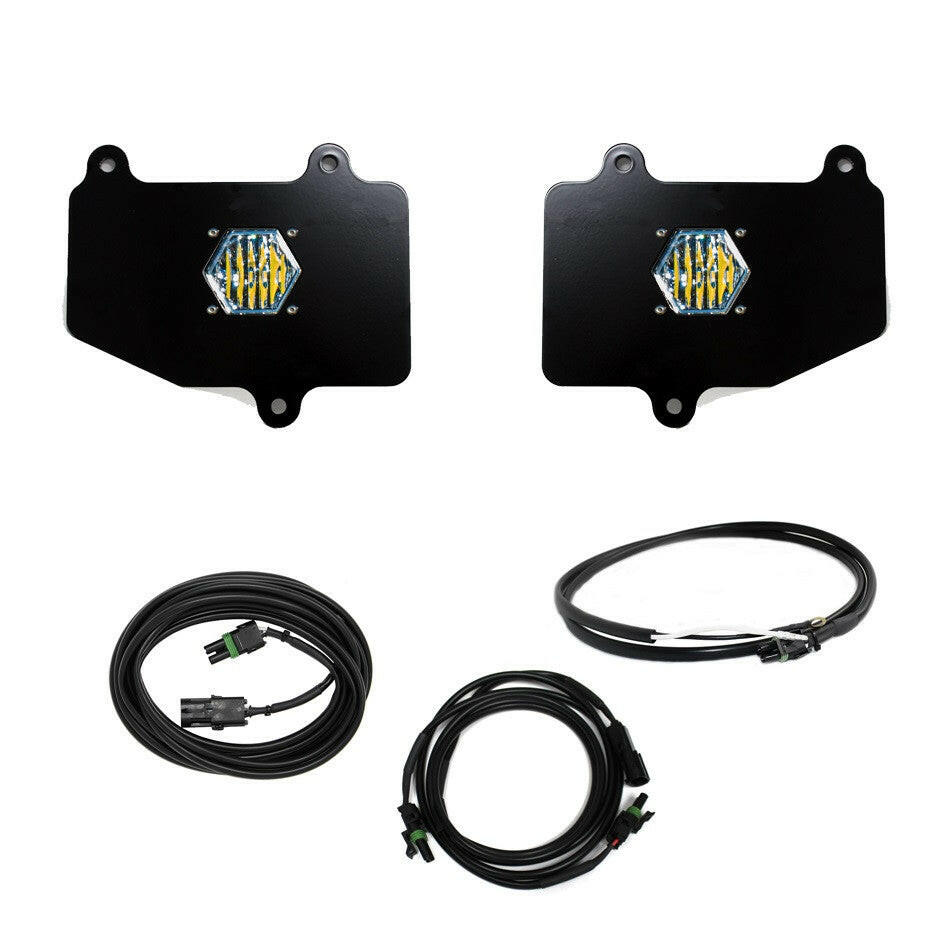 Jeep JT S1 Dual Reverse Light Kit - Jeep 2020-22 Gladiator; NOTE: w/ OE Bumper.