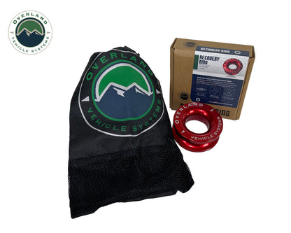 4" X 8' Tree Saver and 2.5" Recovery Ring Combo Kit